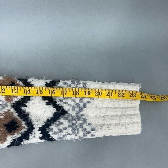 Vanessa Bruno Cardigan Womens Small Fair Isle Cottagecore Eclectic Grandpa Cozy - Picture 10 of 14